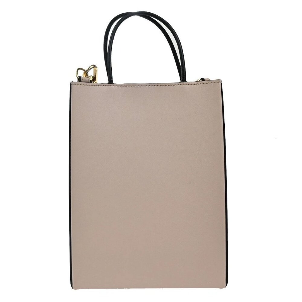 FENDI Shopping Bag Small 2Way Shoulder Hand Bag Leather Pink GHW Italy 16EG287 - Picture 2 of 16